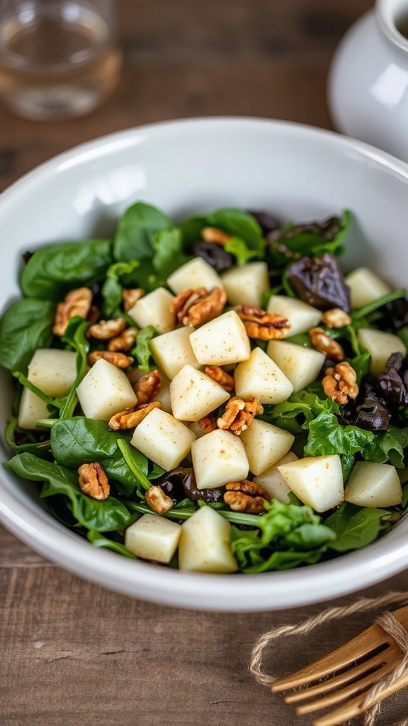 boiled salted potato cubes