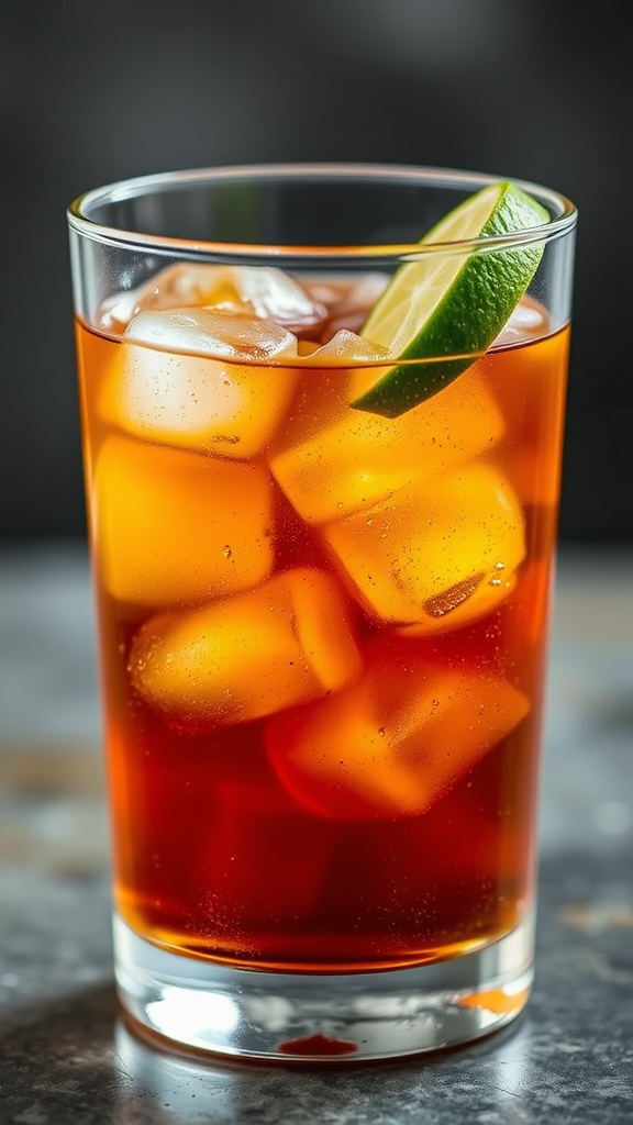 bourbon allspice lime cocktail
