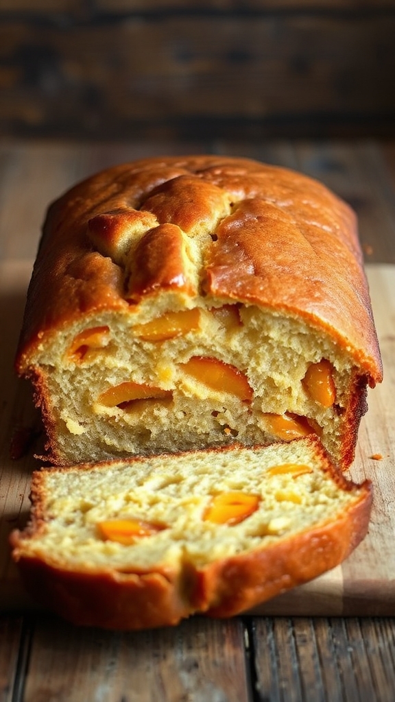bourbon peach pound cake