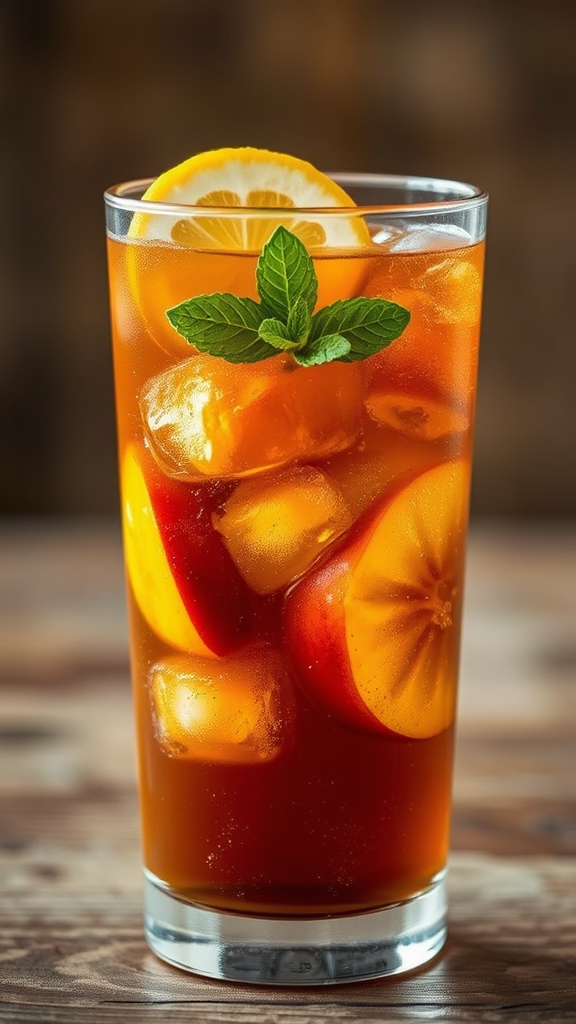 bourbon peach tea variations