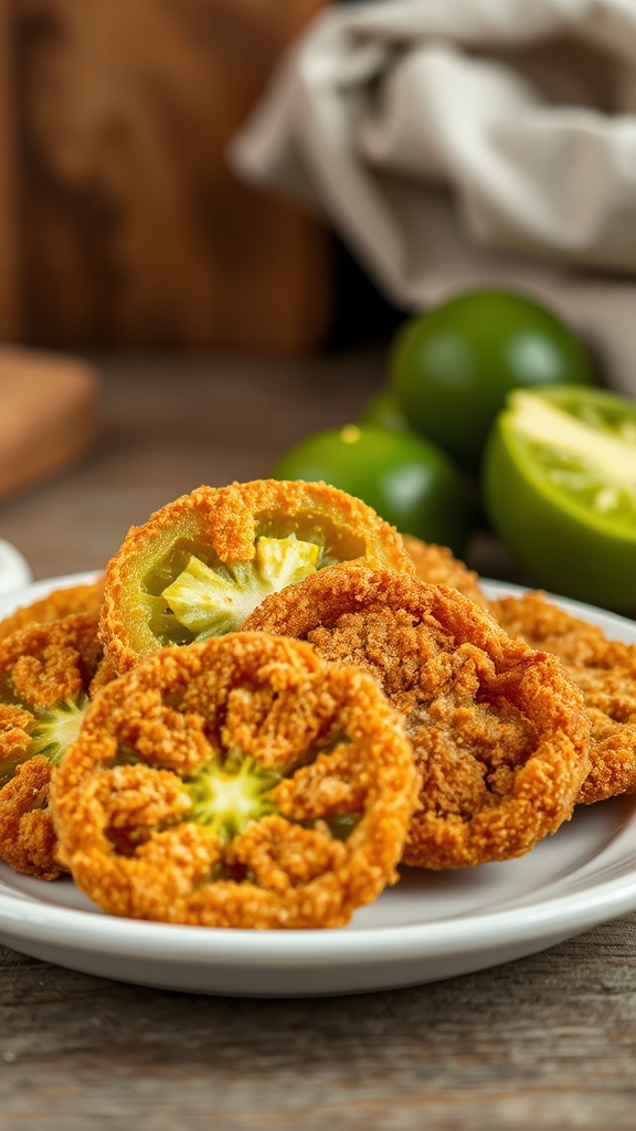 breaded fried green tomatoes