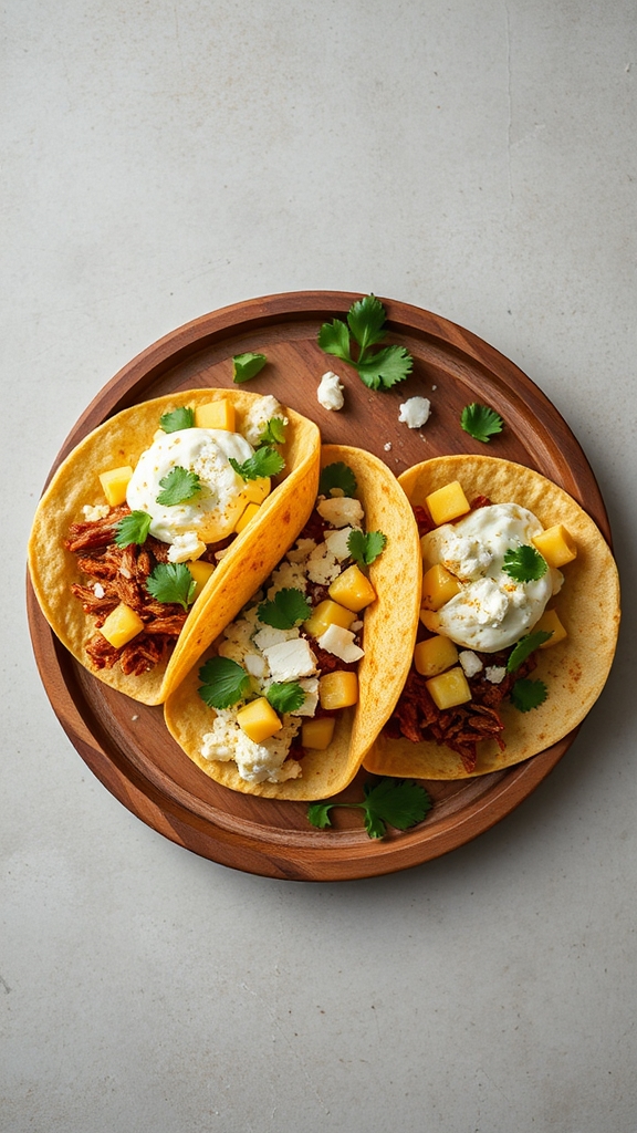 breakfast tacos al pastor