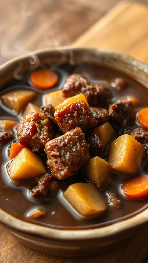 brown bear stew simmer