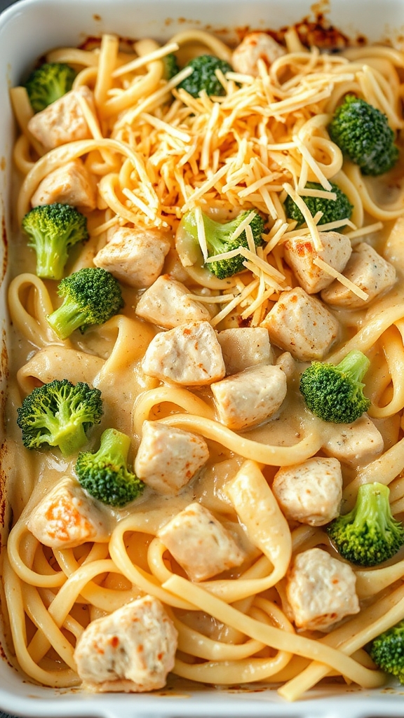 bubbly cheesy chicken bake