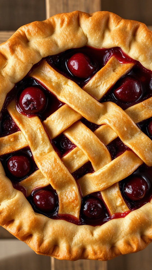bursting flavor cherry pie