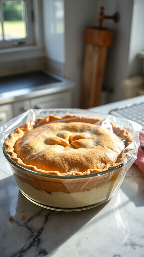 buttermilk pie storage fixes