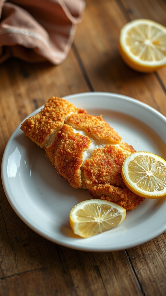 buttermilk soaked crispy fried catfish