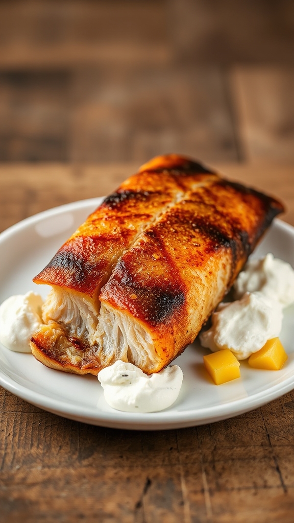 buttery smoked black cod