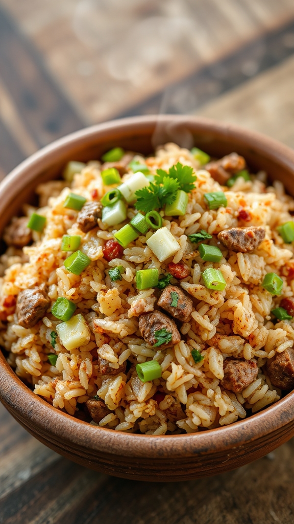 cajun dirty rice ingredients