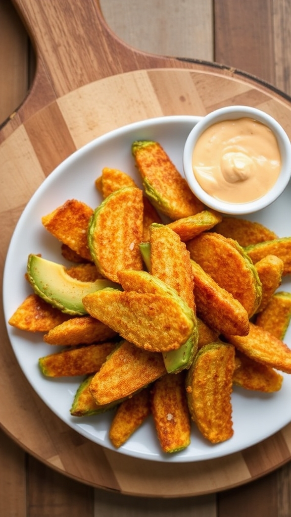 california avocado fries sriracha