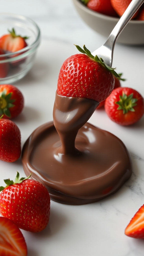 california chocolate covered strawberries