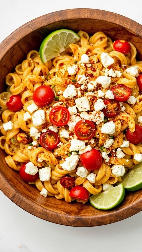 california grilled corn pasta