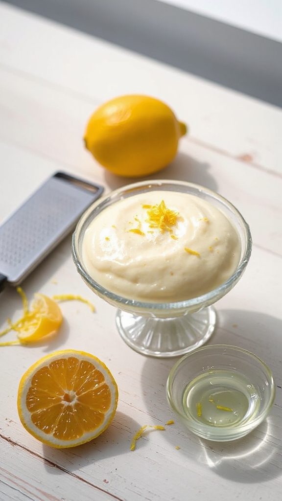 california light lemon mousse