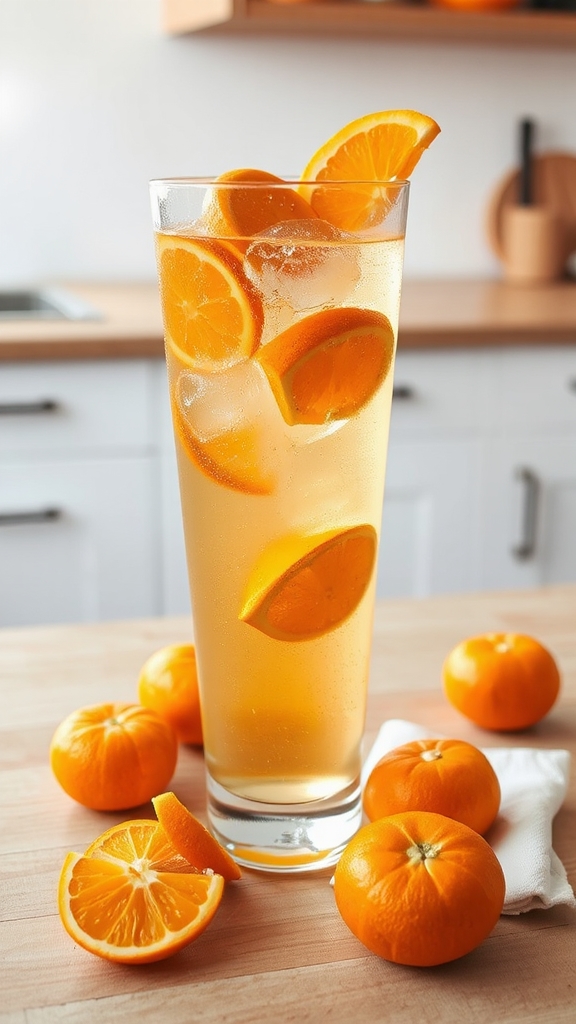 california orange wine spritzer