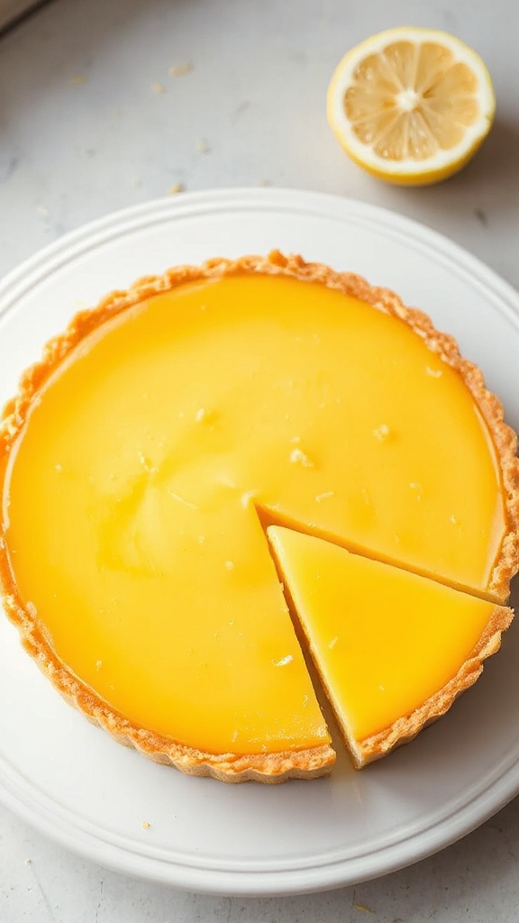 california s no fuss lemon tart