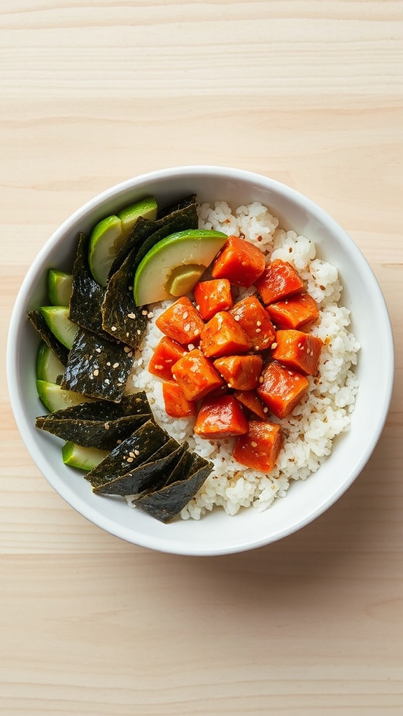 california spicy tuna bowl