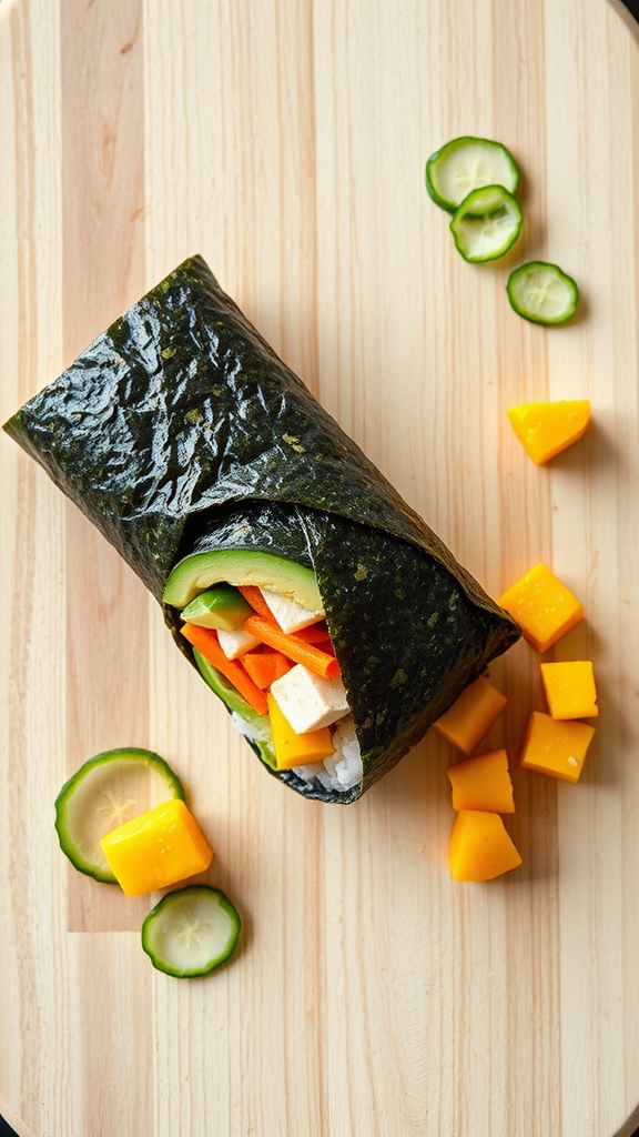 california vegan sushi burrito
