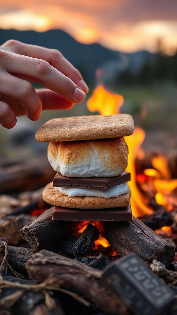 careful toasting and assembly