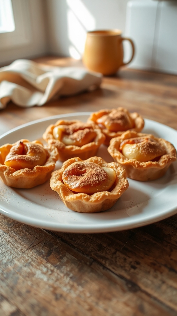 chai spiced apple dessert cups