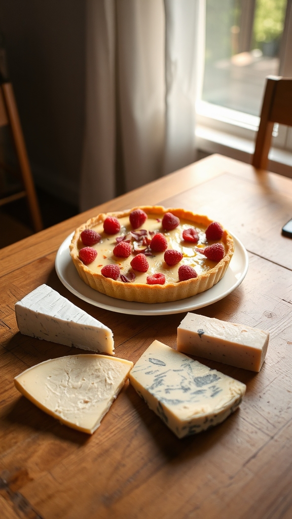 cheese enhances tart flavors