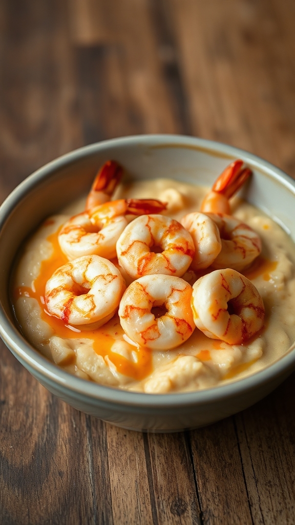 cheesy grits with shrimp