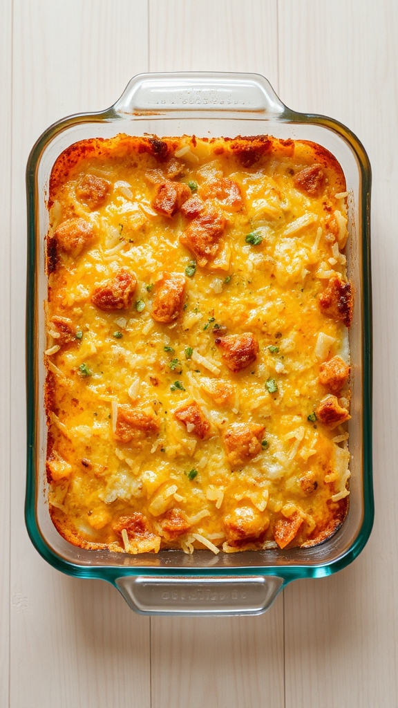 cheesy hashbrown casserole dish