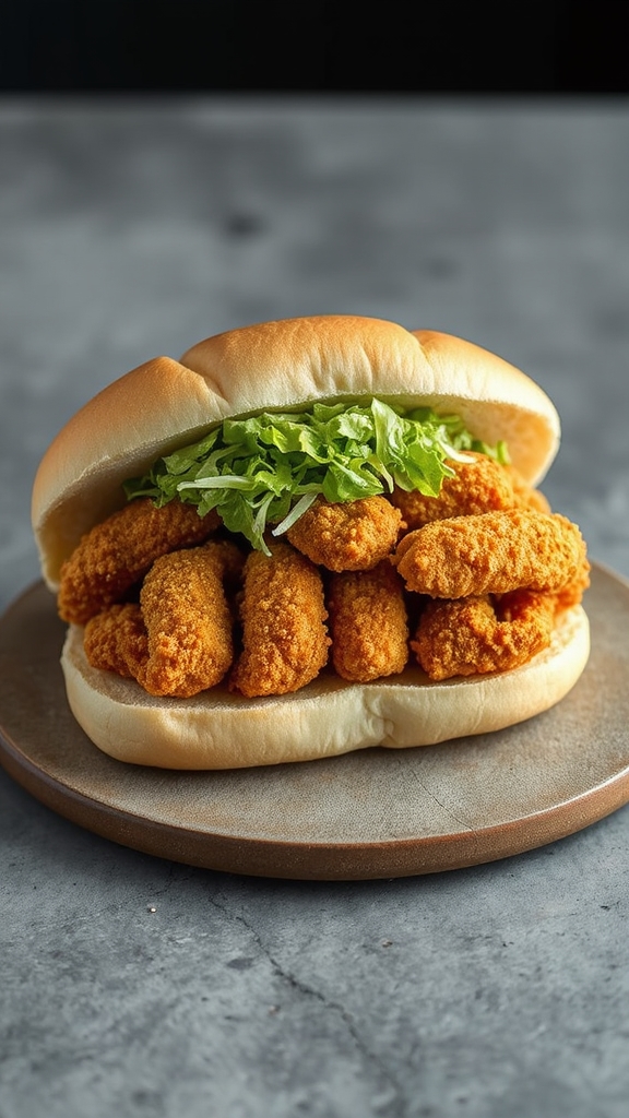 chesapeake bay oyster po boy