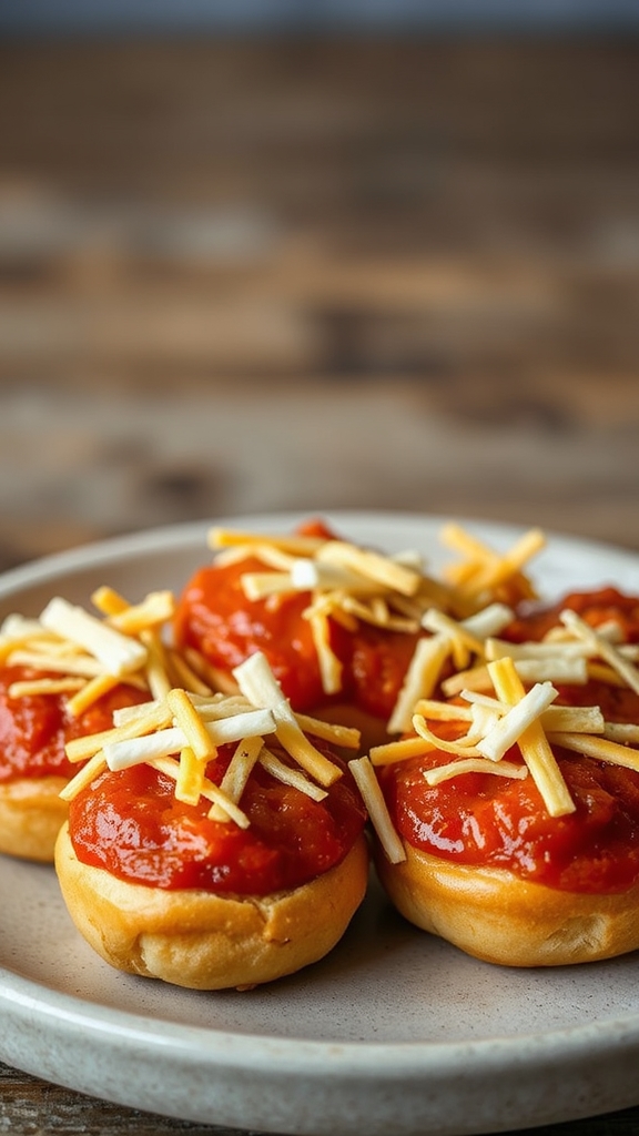 chewy gooey bagel bites
