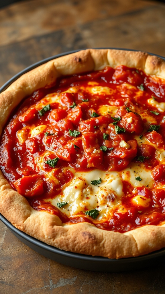 chicago deep dish pizza ingredients