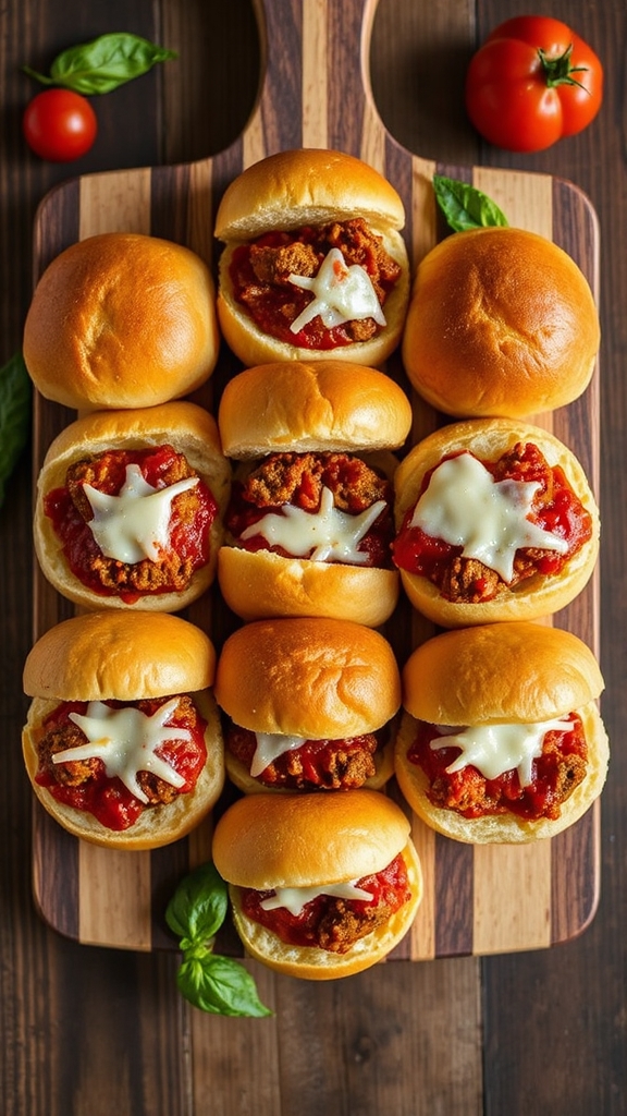 chicago deep dish pizza sliders
