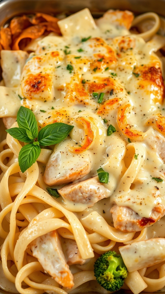 chicken alfredo tips variations