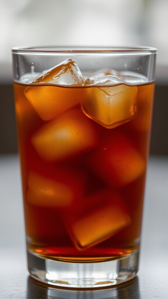 chilled bold black tea