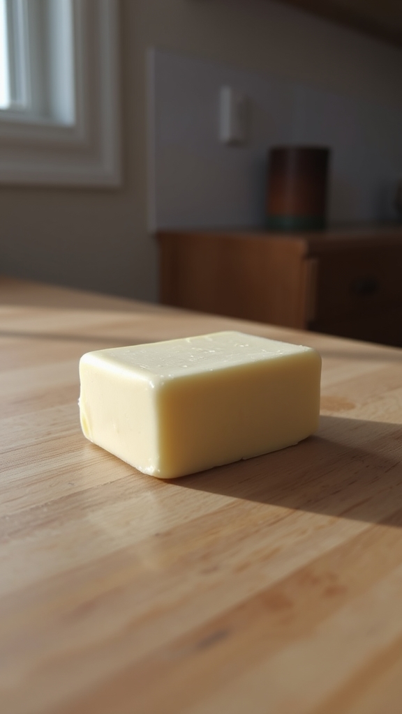 chilled butter ensures flakiness