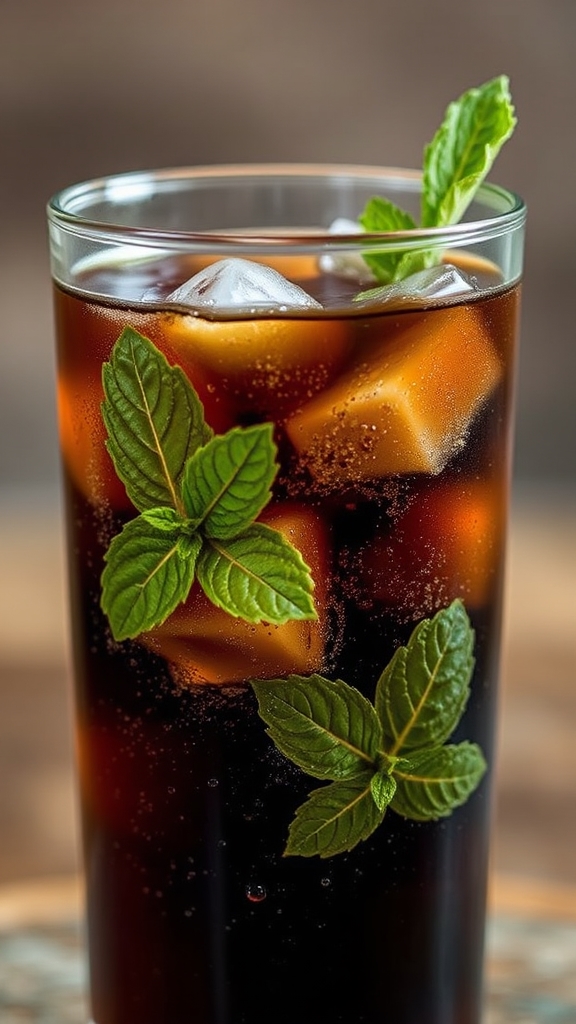 chilled fizzy cola twist