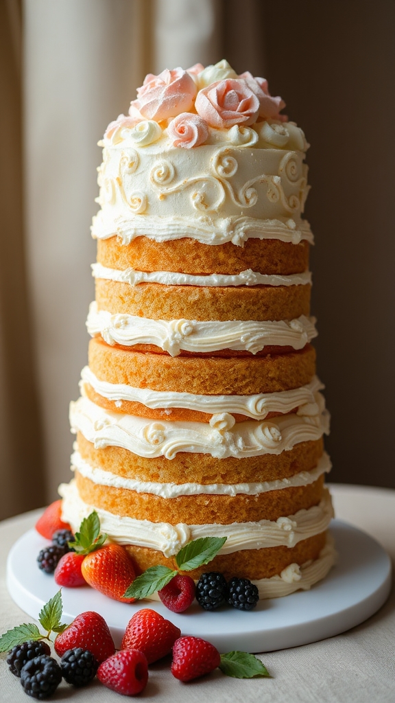 chilled rococo cake pairings