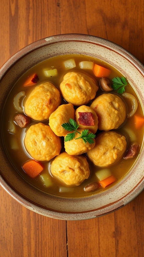 choctaw cornmeal bean dumplings