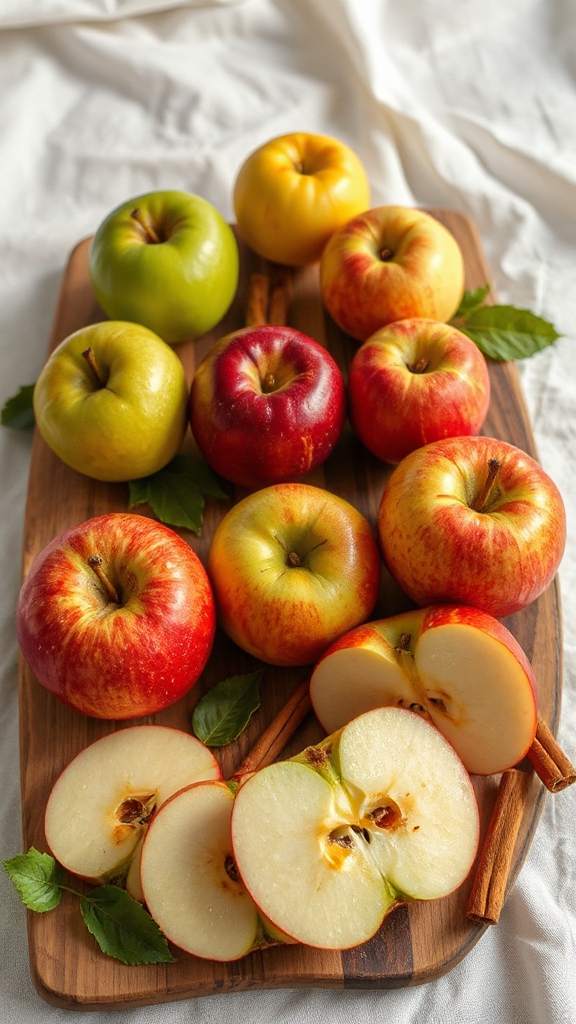 choose tart heat resistant apples