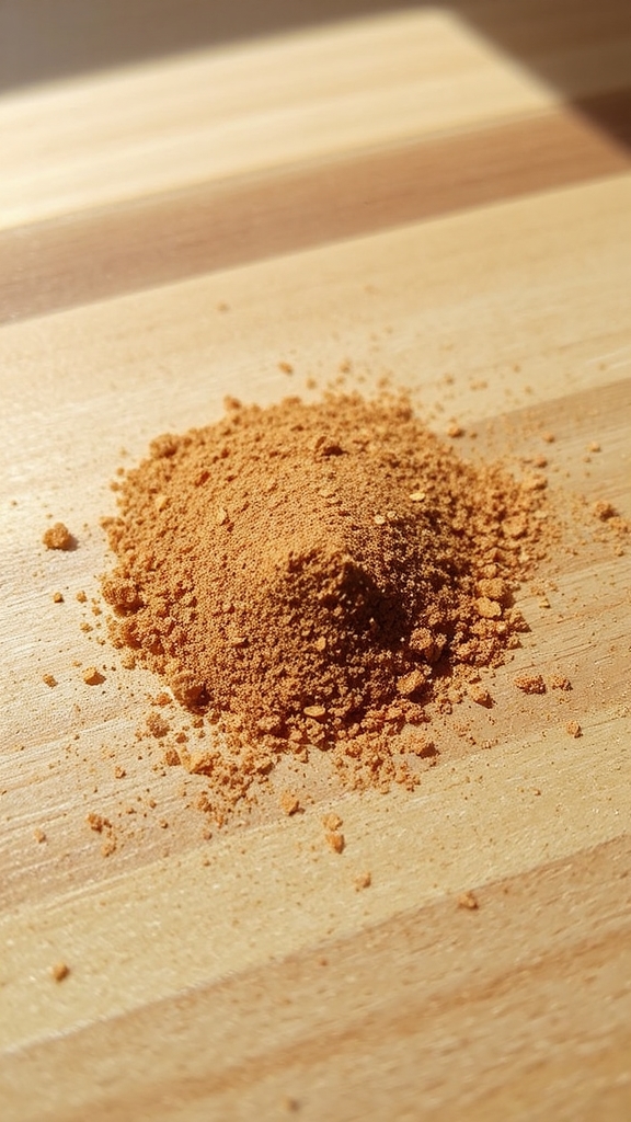 cinnamon adds aromatic warmth
