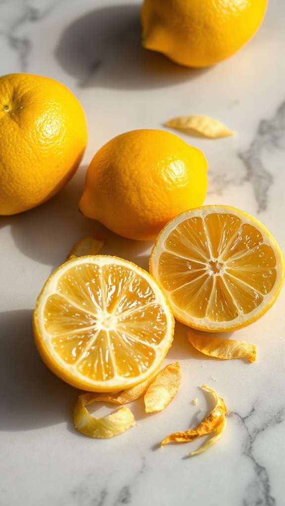 citric compounds essential oils