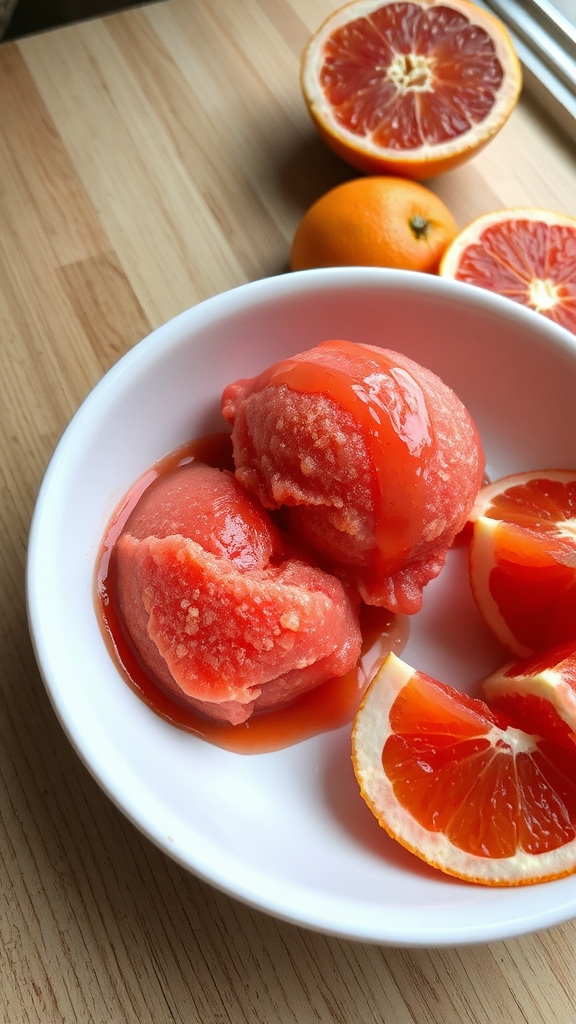 citrus pairings elevate sorbet