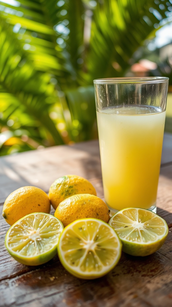 citrus tang enhances cocktails
