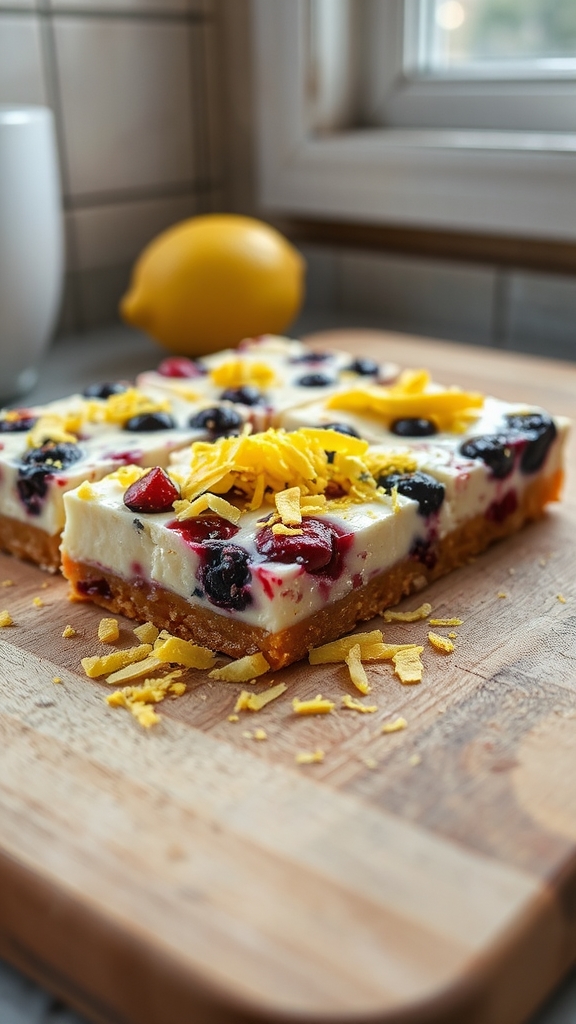 citrusy enhancement for desserts