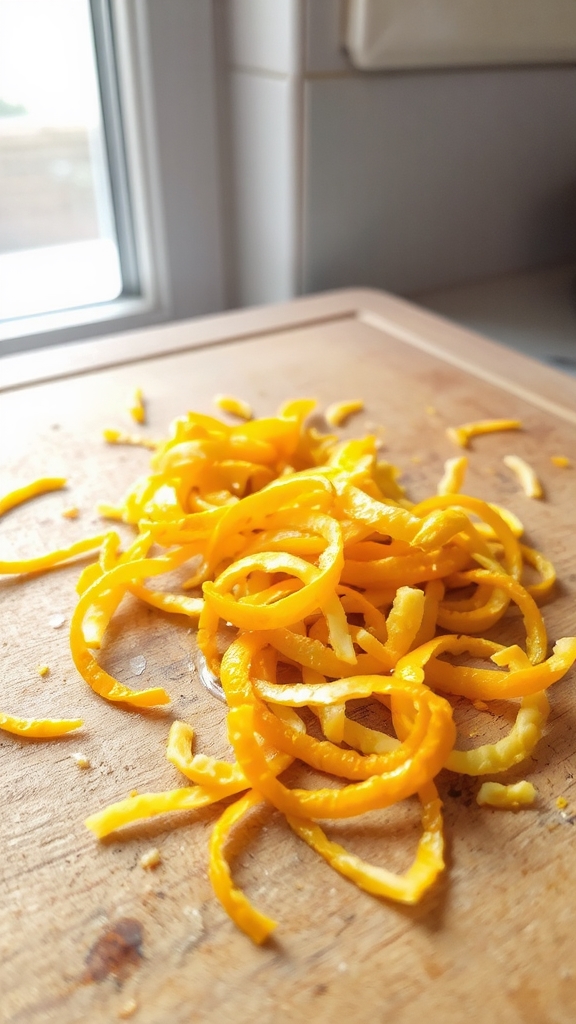 citrusy zest enhancing sorbet