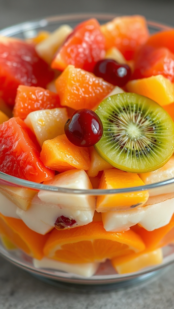 classic florida ambrosia salad