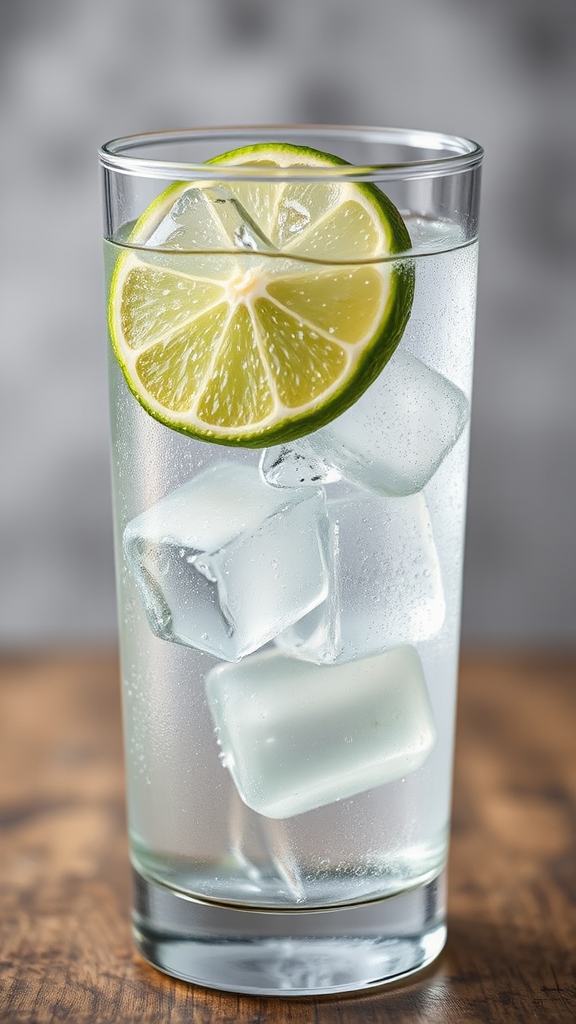 classic gin rickey highball
