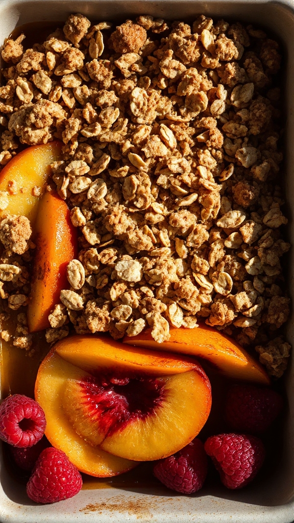 classic modern fruit crumbles