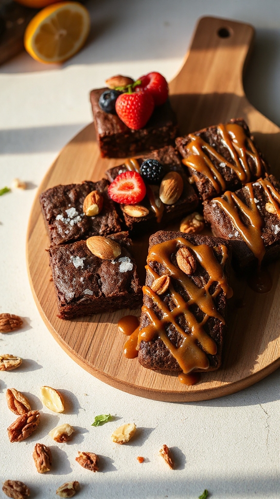 coastal organic fruit brownies