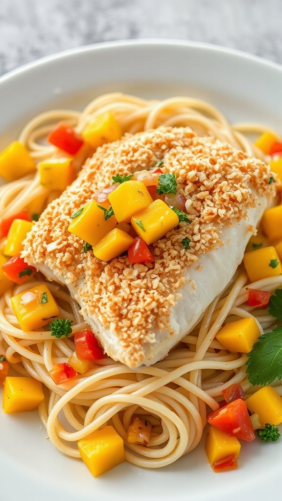 coconut mahi mahi plating pairings