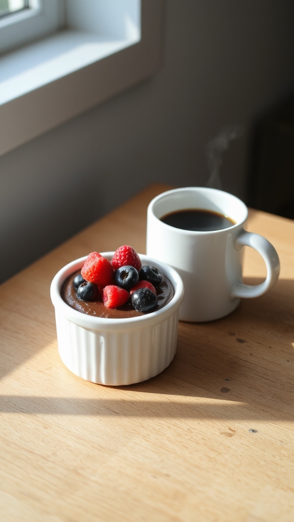 coffee enhances chocolate s richness