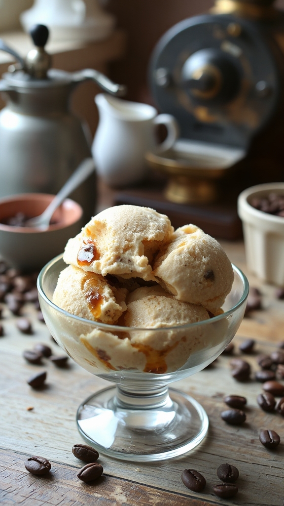 coffee ice cream washington creamy